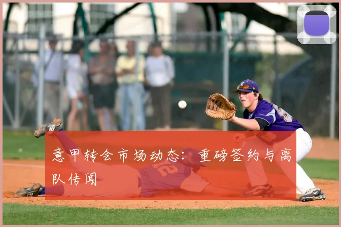 意甲转会市场动态:重磅签约与离队传闻